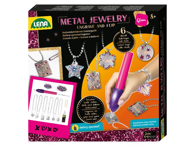 Graveerset Metal Jewelery
