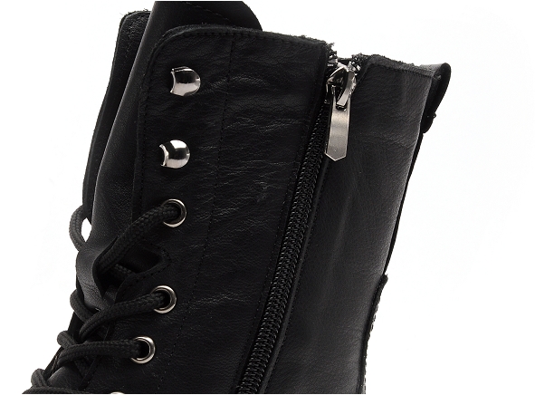 Andrea conti boots bottine plates femme 0348894 noir
