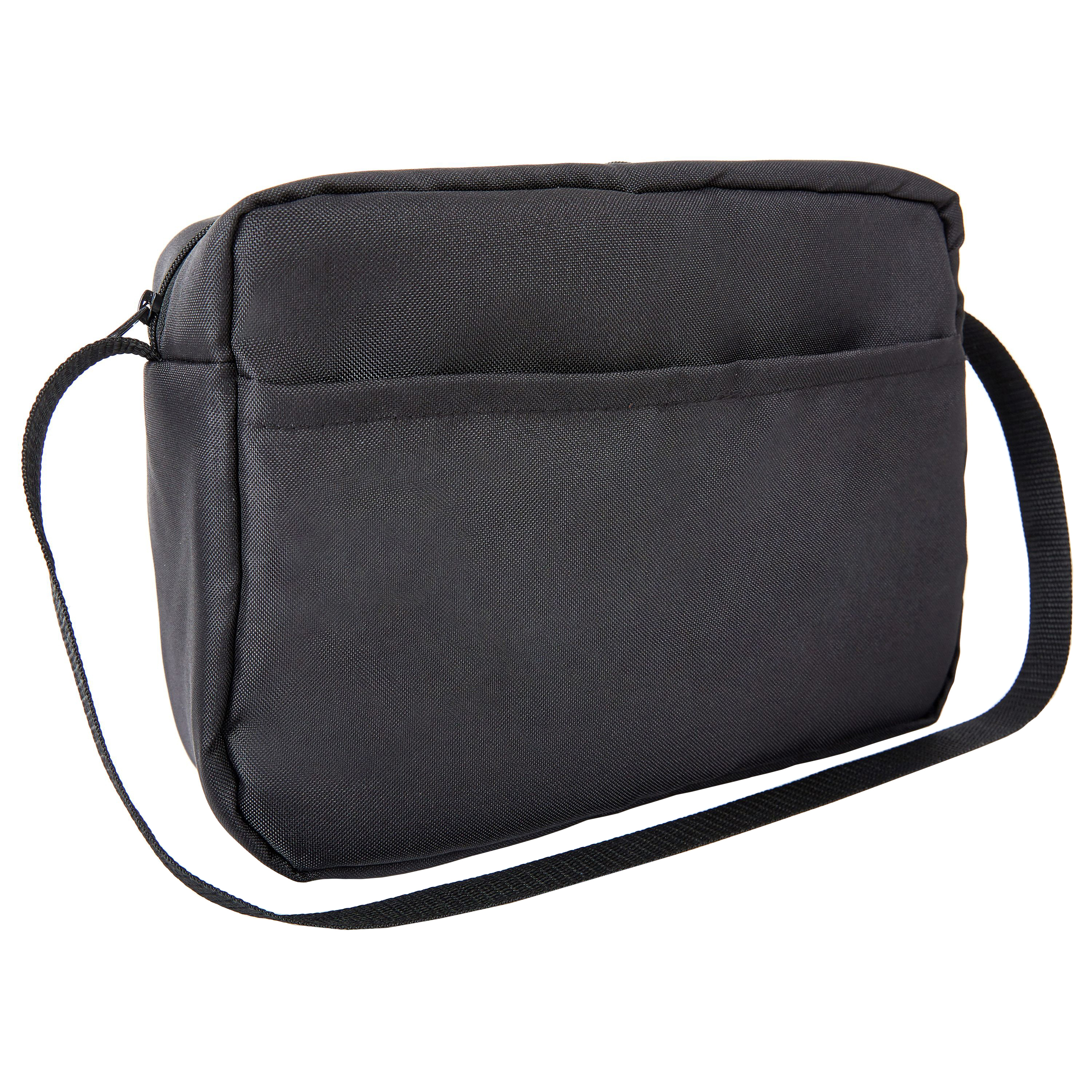 Wickeltasche schwarz