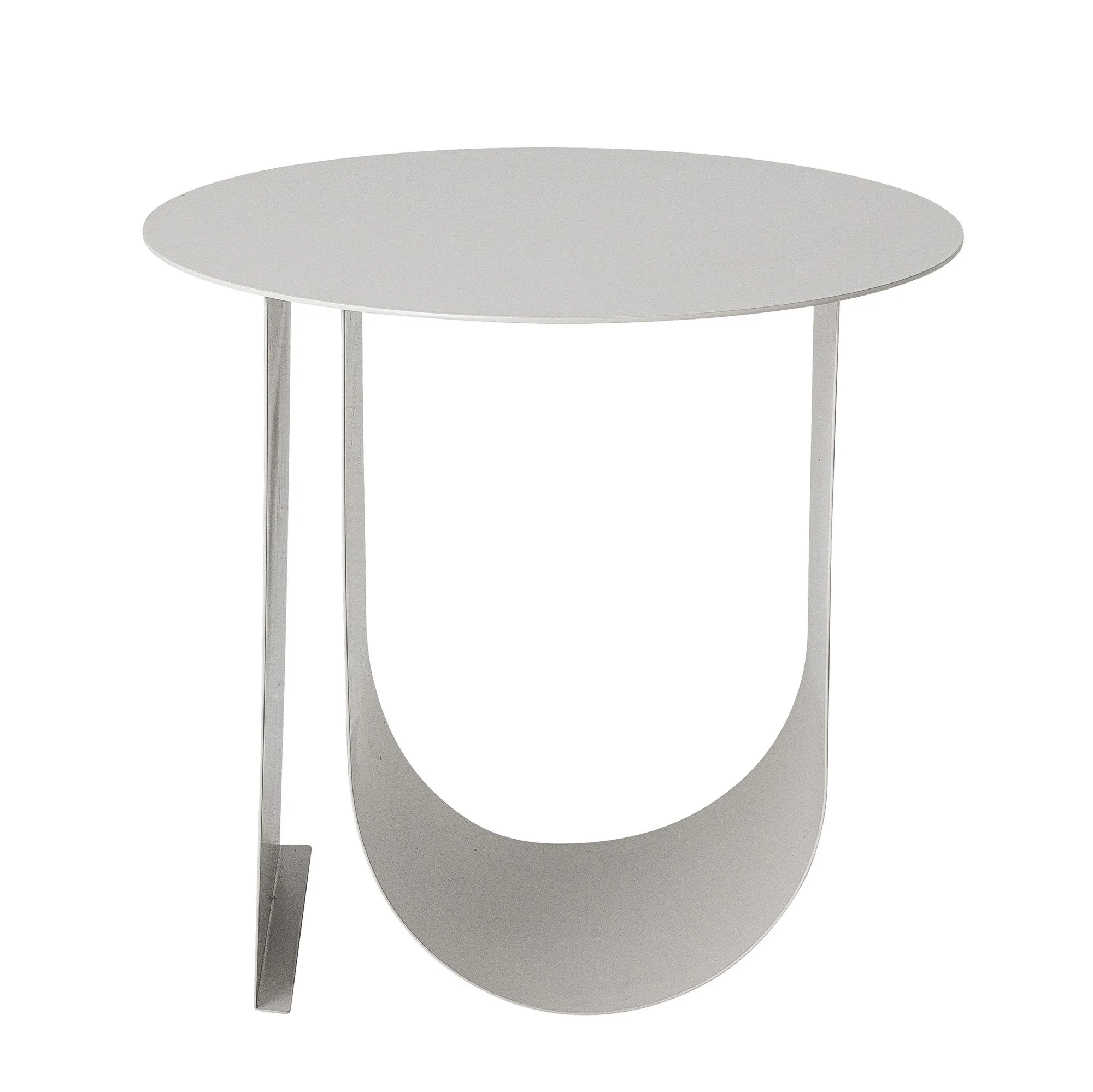 CHER - Table d'appoint métal | Gris