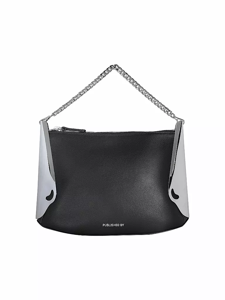 PUBLISHED BY Ledertasche - Umhängetasche ALL DAY BAG schwarz
