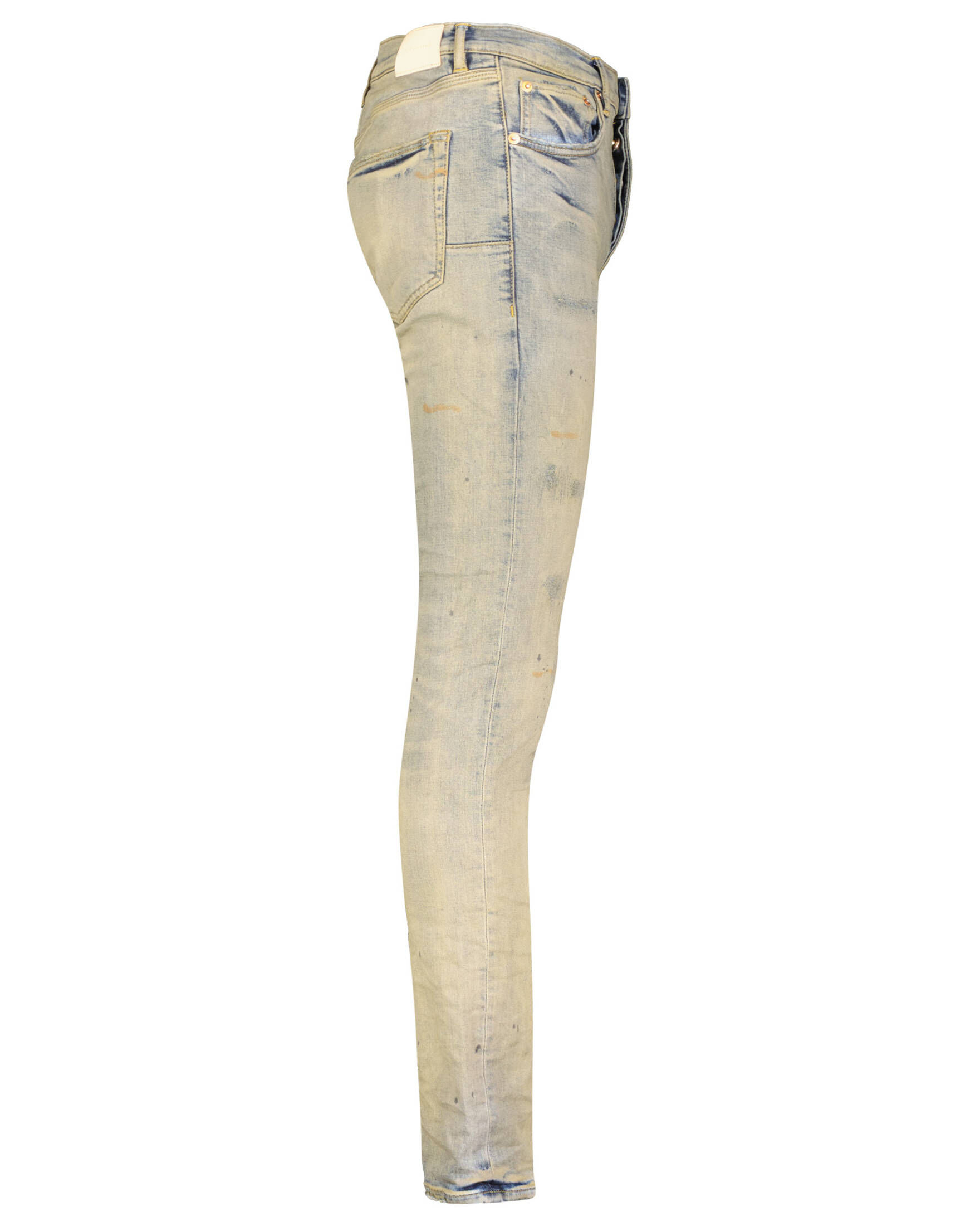 Purple Brand| Herren Jeans PAINT SPLATTER DISTRESSED Skinny Fit