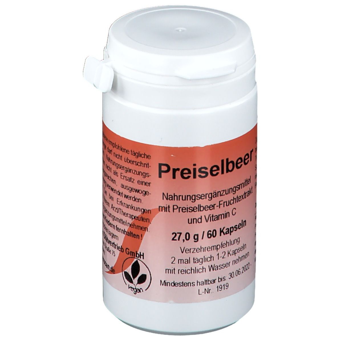 Preiselbeer Kapseln