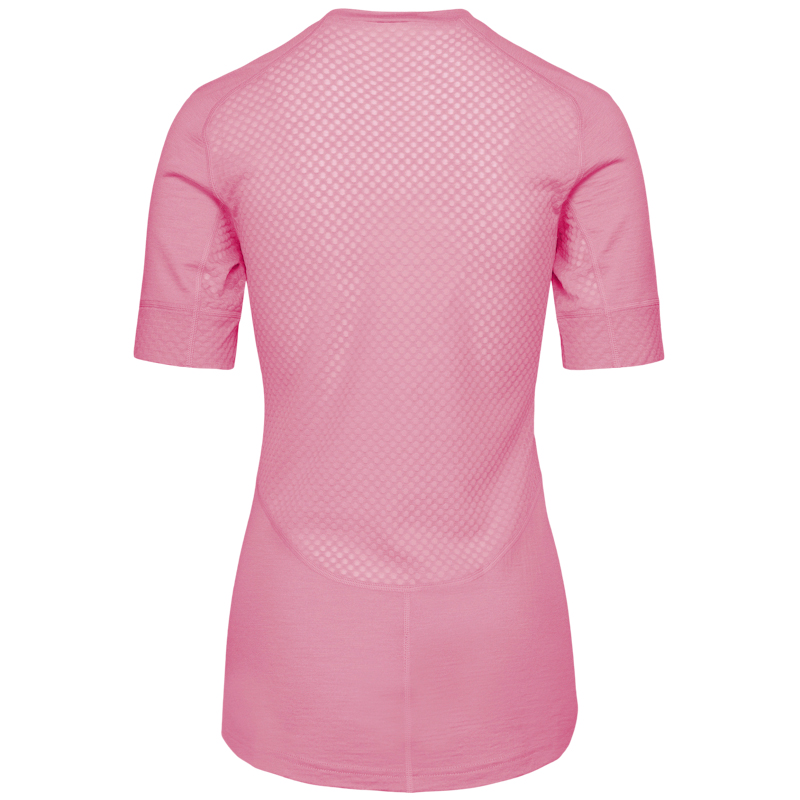 Lithe Tech-Wool Tee Dame Pink
