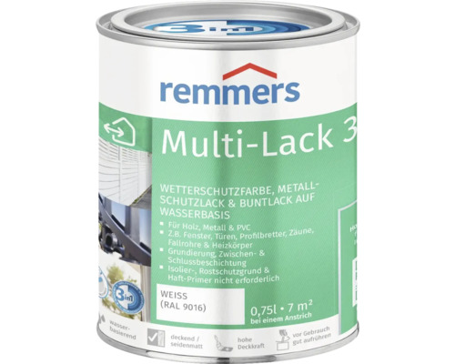 Multifunctionele isolatielak RAL 9016 wit 750 ml