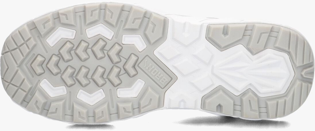 BRONX witte bronx lage sneakers track-err 66516-l