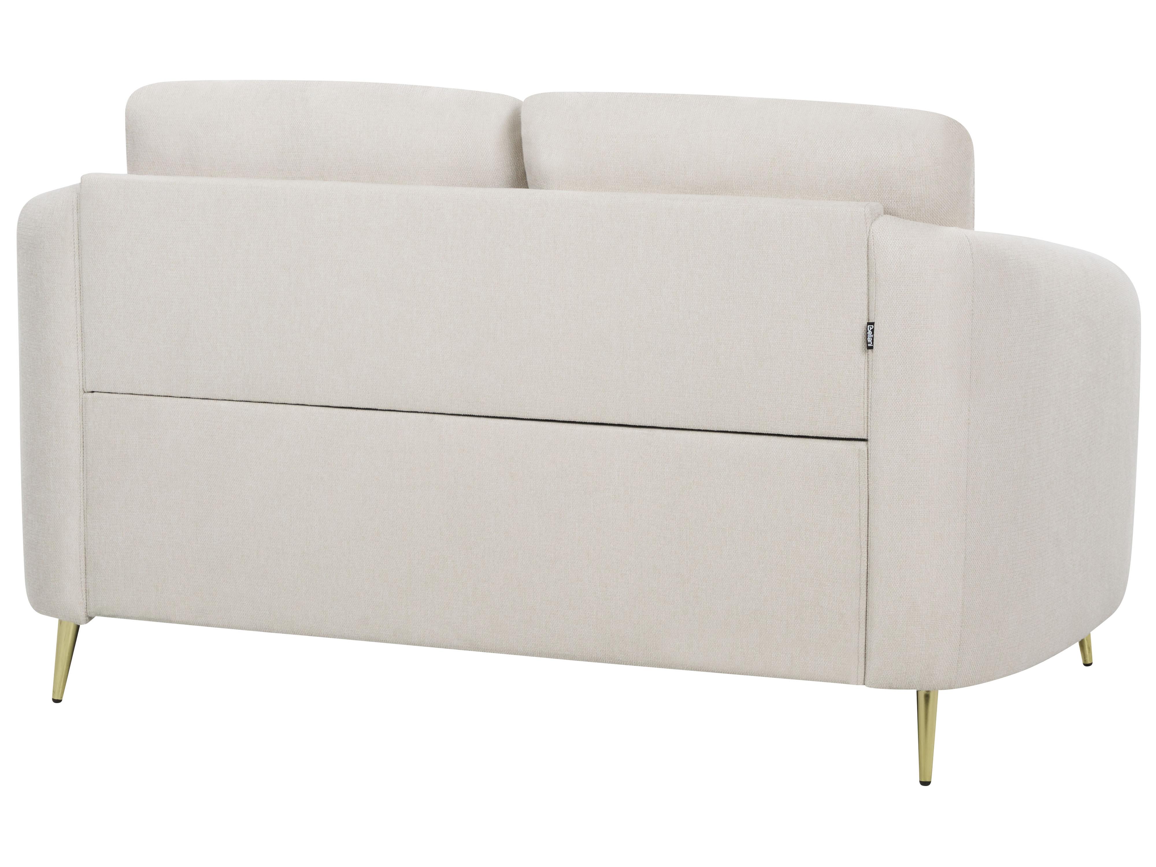 Bank 2-zits TROSA Stof Lichtbeige