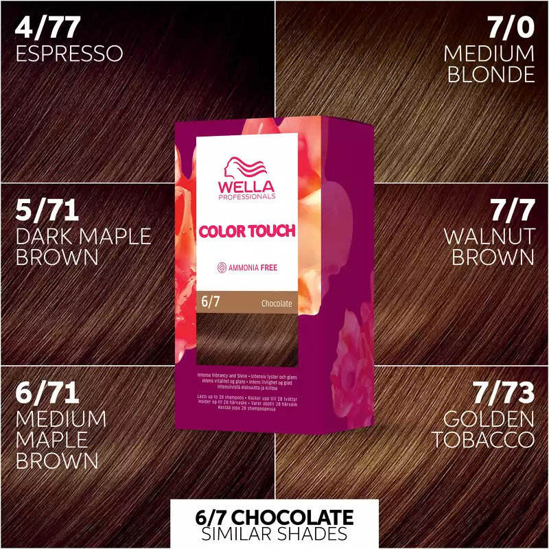 Wella Professionals Color Touch Deep Brown - 6/7 Chocolate