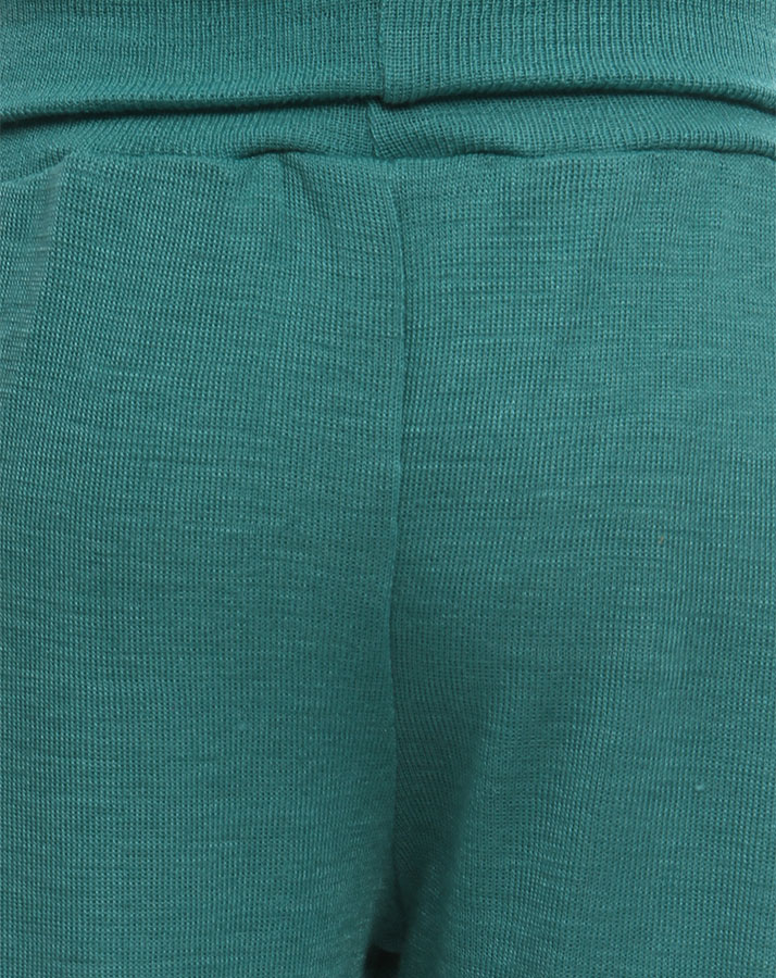 Schlupfhose COSY BASICS mit Seide in grün