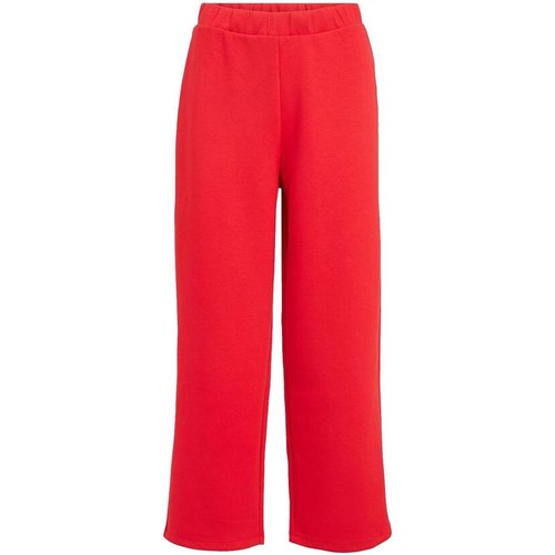 Vila - VISIF HW CROPPED PANT Rojo