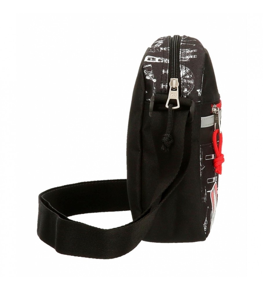 Bolsa de Noite Bandolera Star Wars Missão Espacial Preta