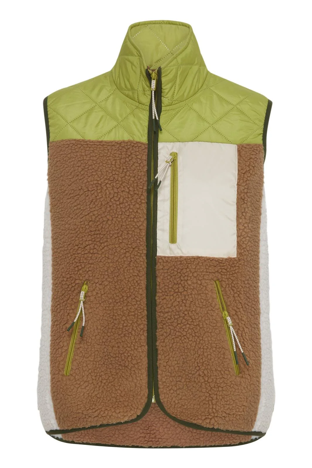 The Jogg Concept Jcberri Waistcoat 6 split pea mix