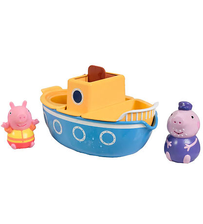 Toomies Bådeleget?j - Peppa  Grøndpa Spash & Pour Boat