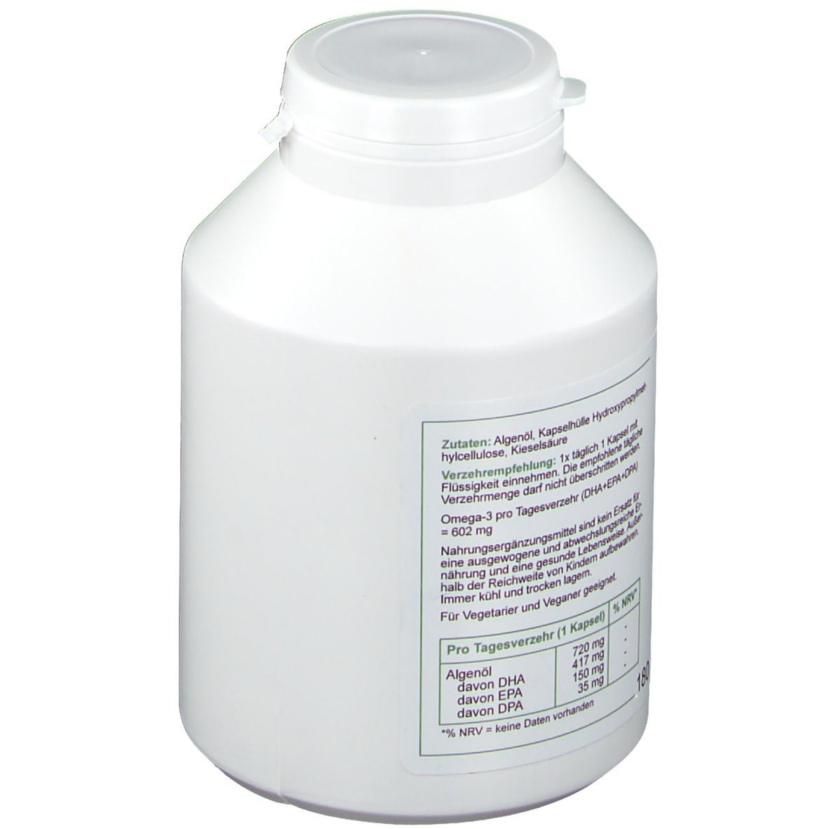 SinoPlaSan Omega 3 Algenöl DHA+EPA