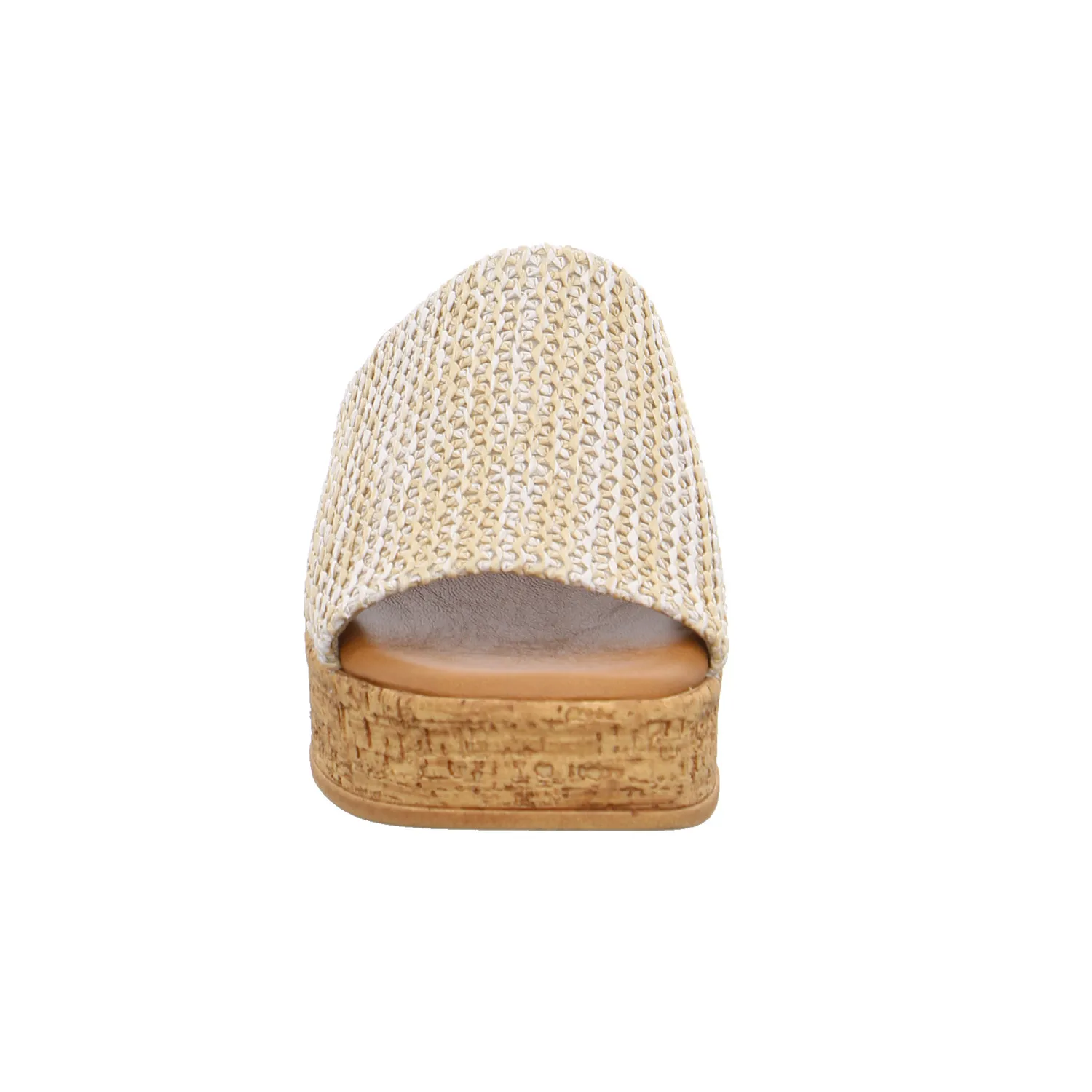 TAMARIS Pantolette Beige Leder