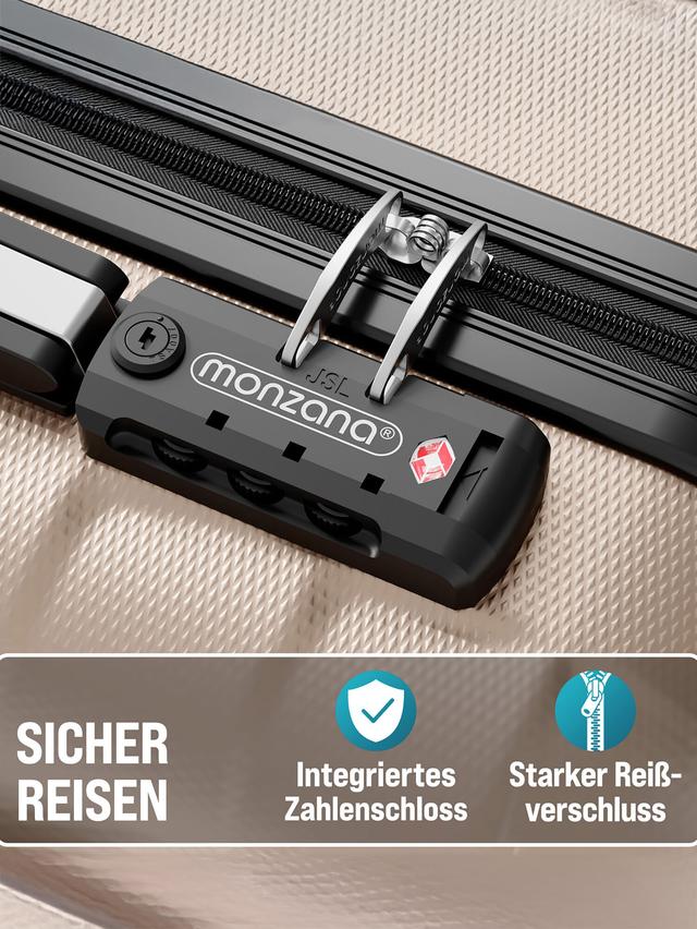 Komfortables reisen mit 3-teiligem Kofferset