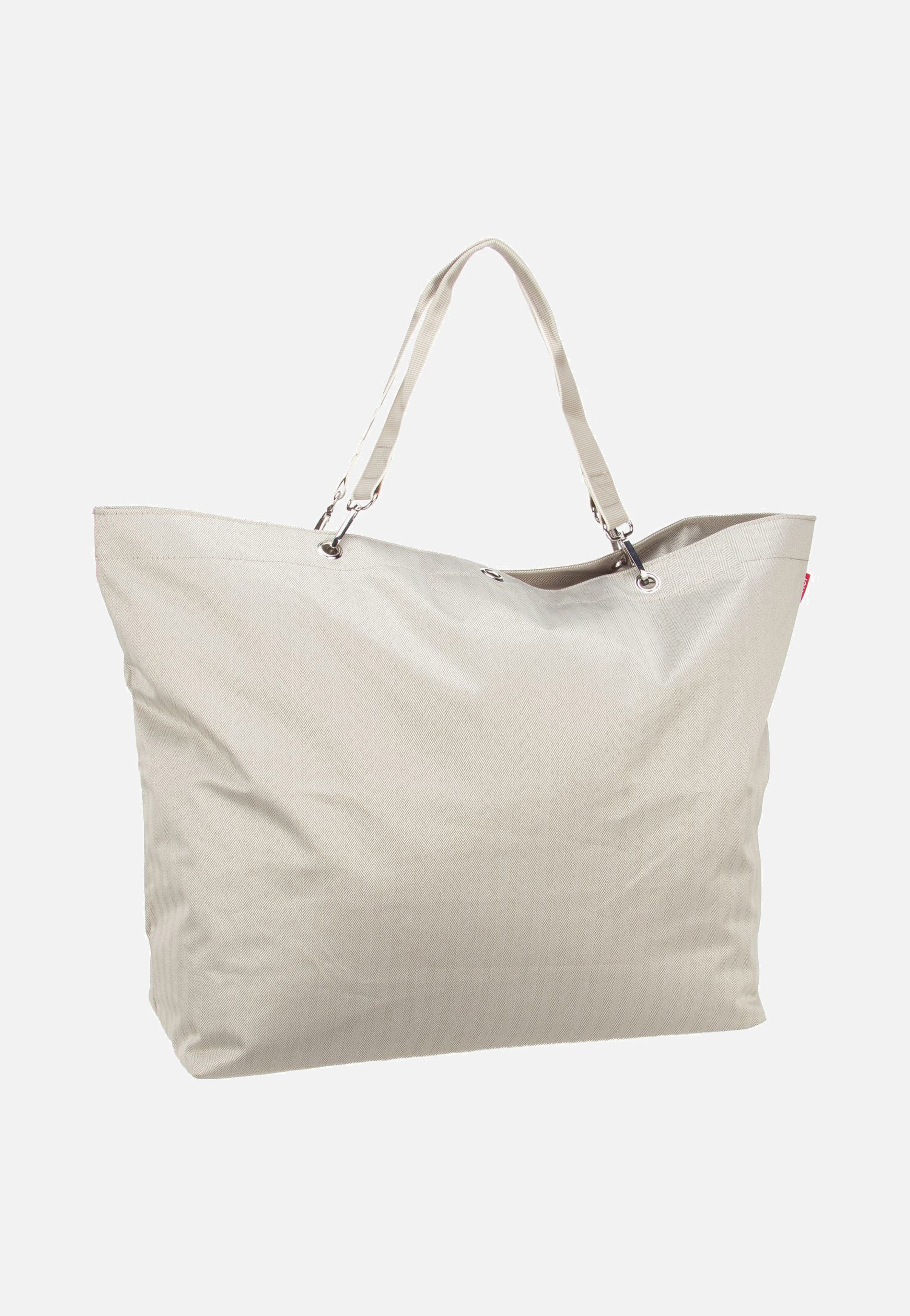 shopper XL Herringbone Sand - Einkaufstasche