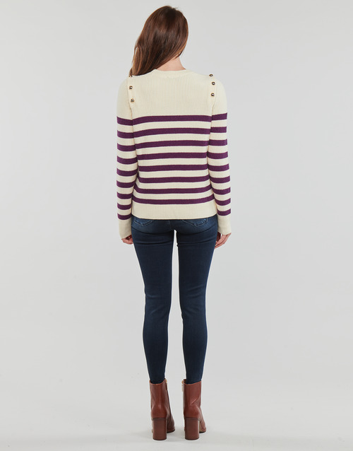 Le Temps des Cerises - FANIA - Violet /Beige