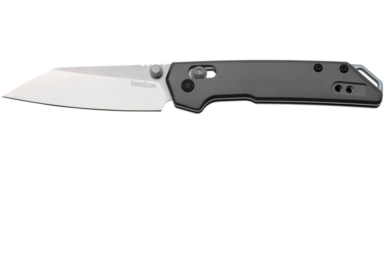 Kershaw Mini Iridium Reverse Tanto 2051R Satin D2, Gray Aluminium, zakmes