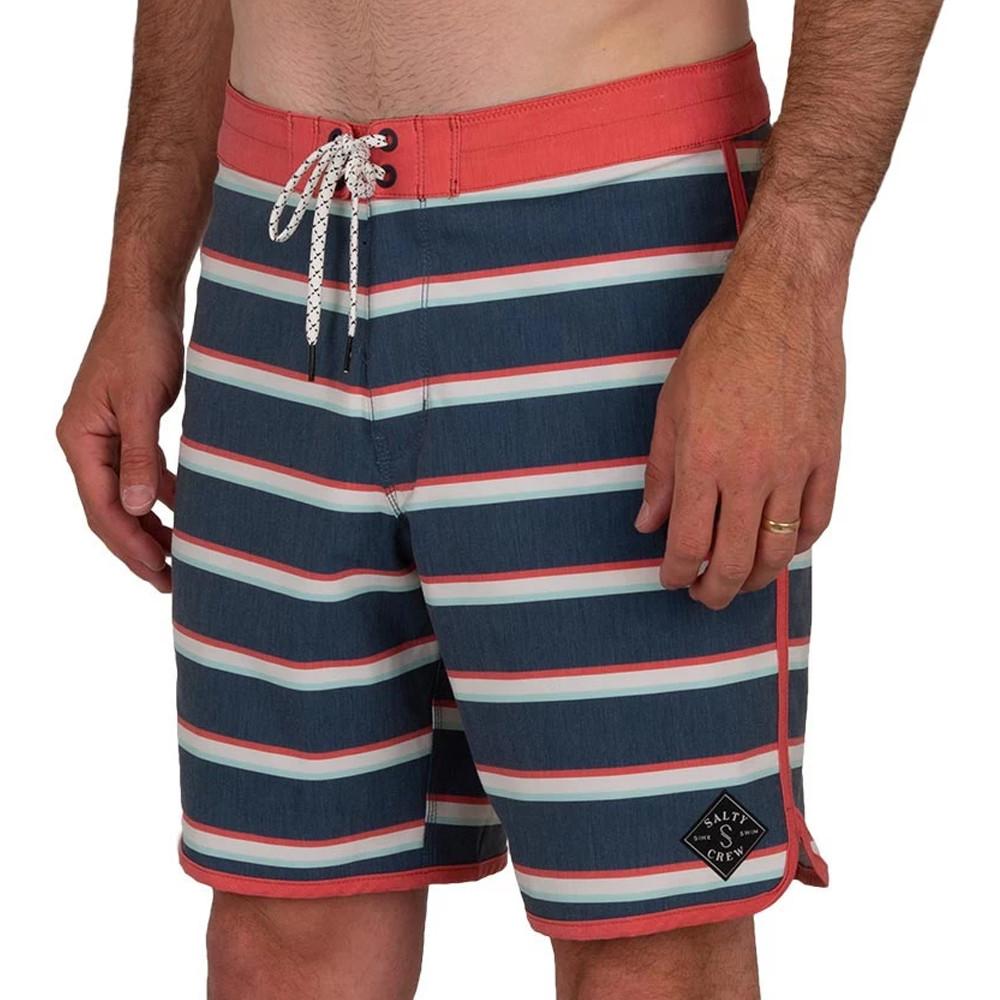Salty Crew Short de Bain Marine/Rouge Homme Salty Crew Beachbreak