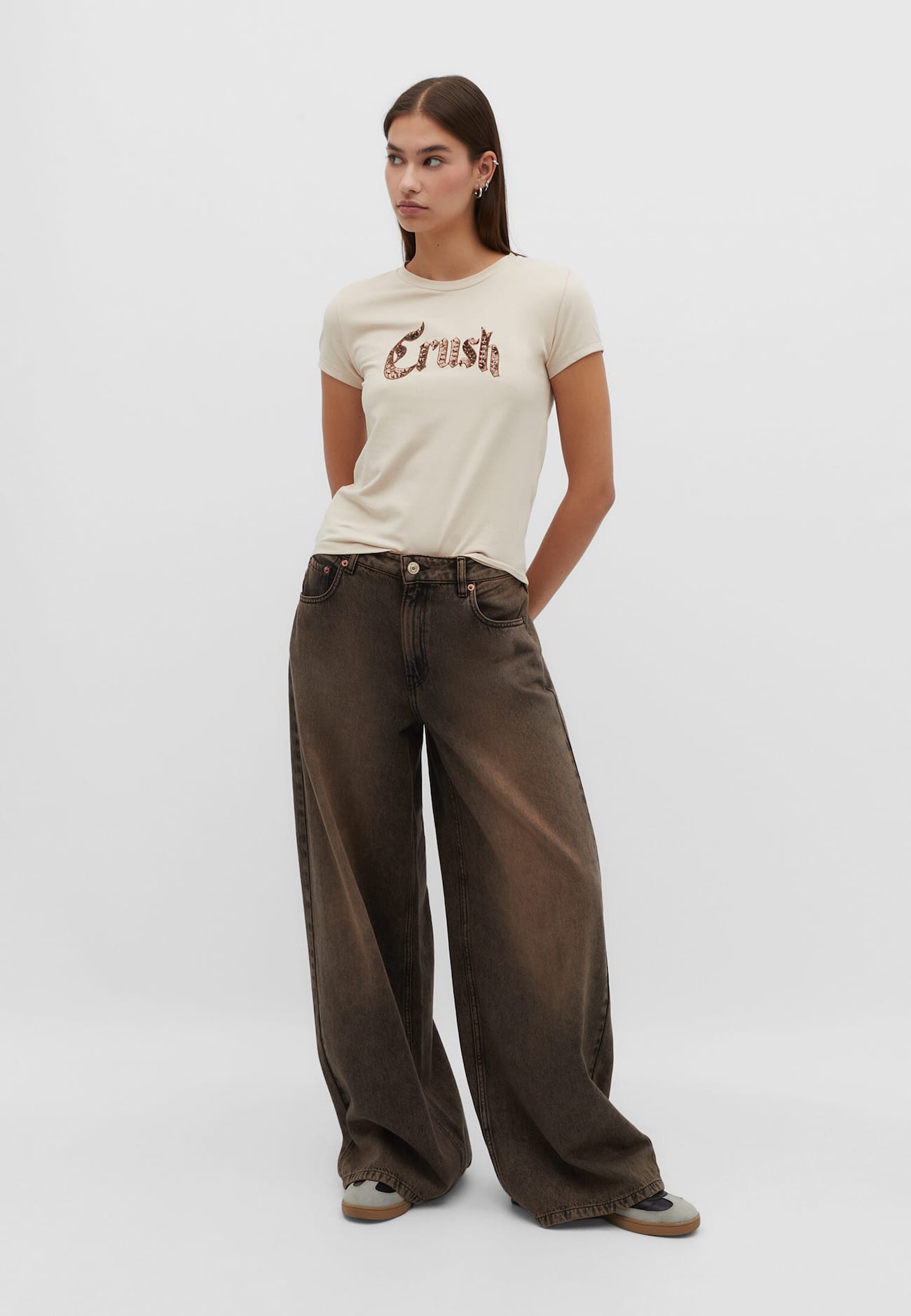 Camiseta brilhante