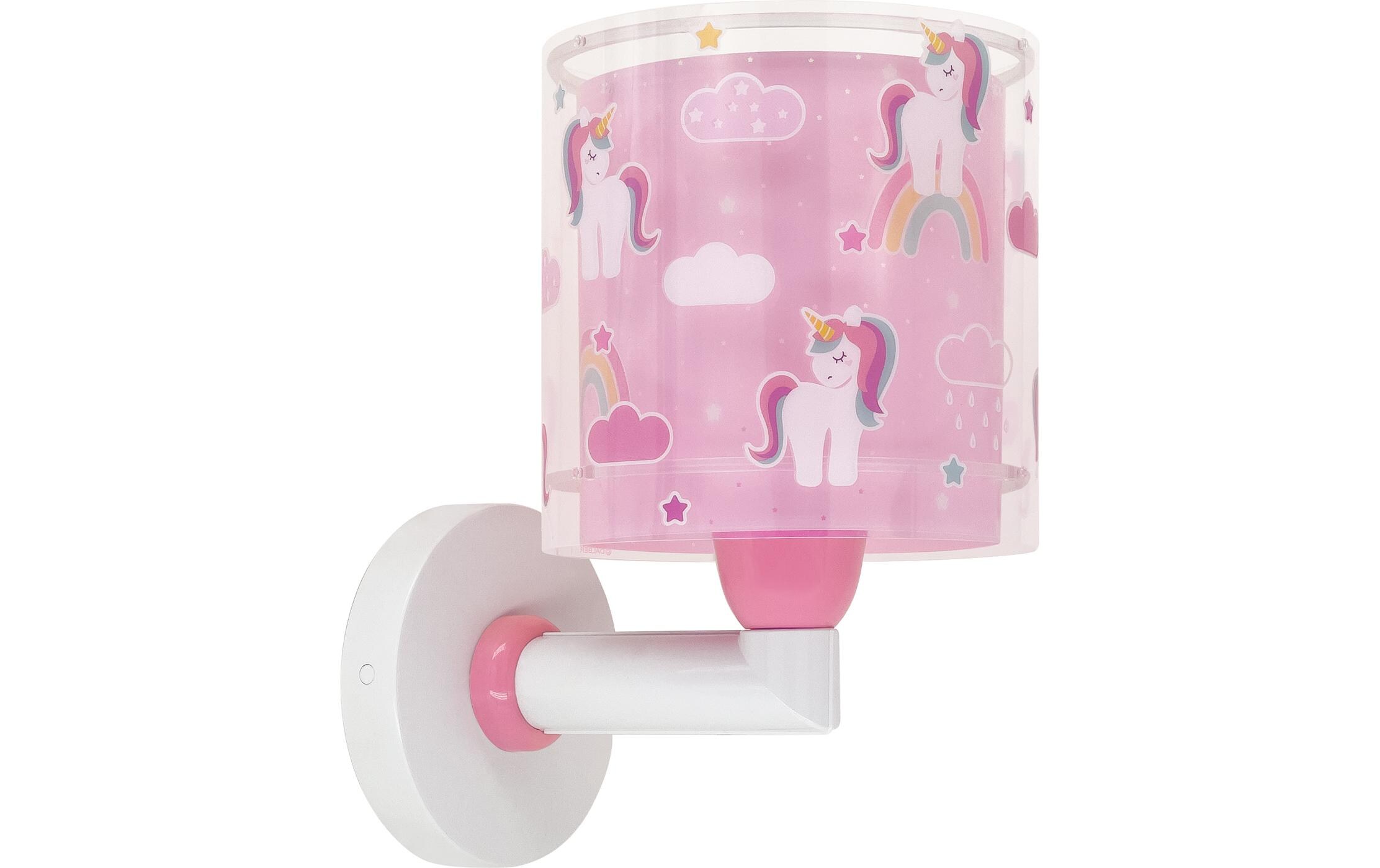 Wandleuchte UnicornsWandlampe mit Doppelschirm für Kinderzimmer