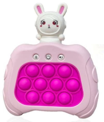 Rabbit Pop It Game - Pop It Pro Light Up Game Quick Push Fidget Spill
