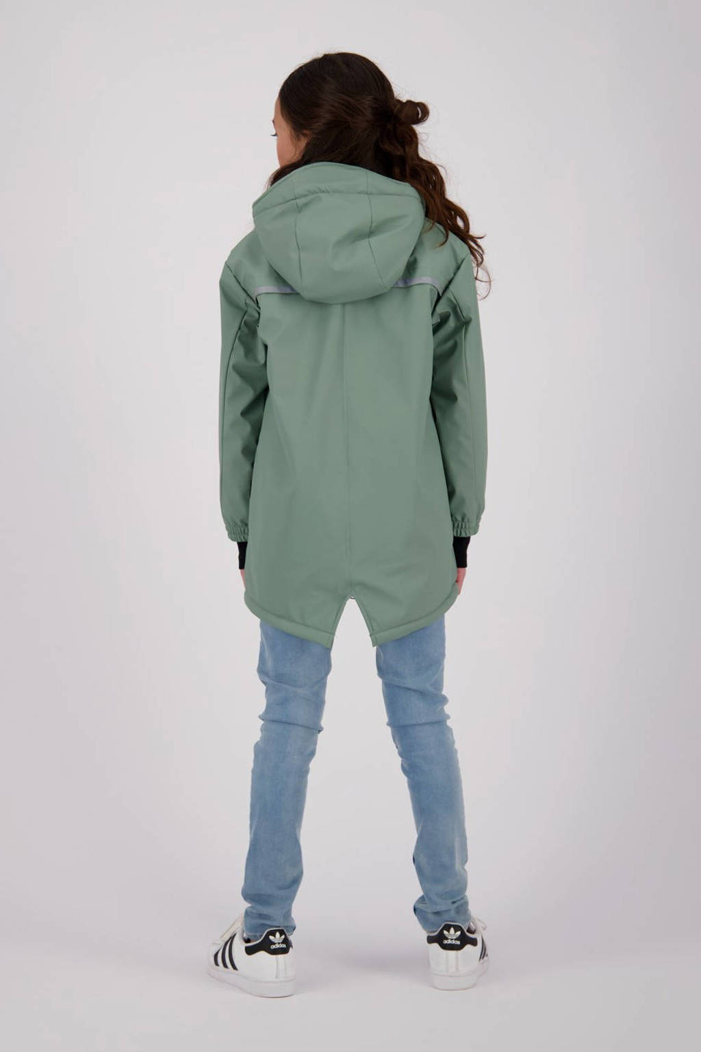 Vingino kids regenjas Twilight mintgroen