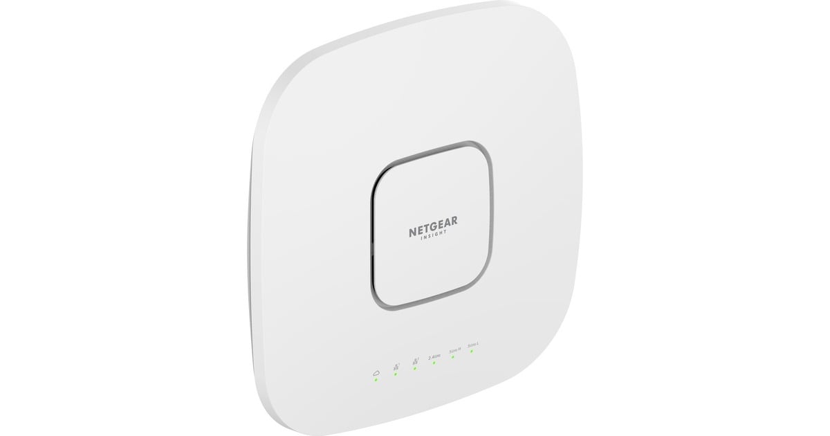 NetgearWAX630 Tri-Band PoE Multi-Gig WiFi 6 Acces Point access point  (Wit, Insight Managed | AX6000)