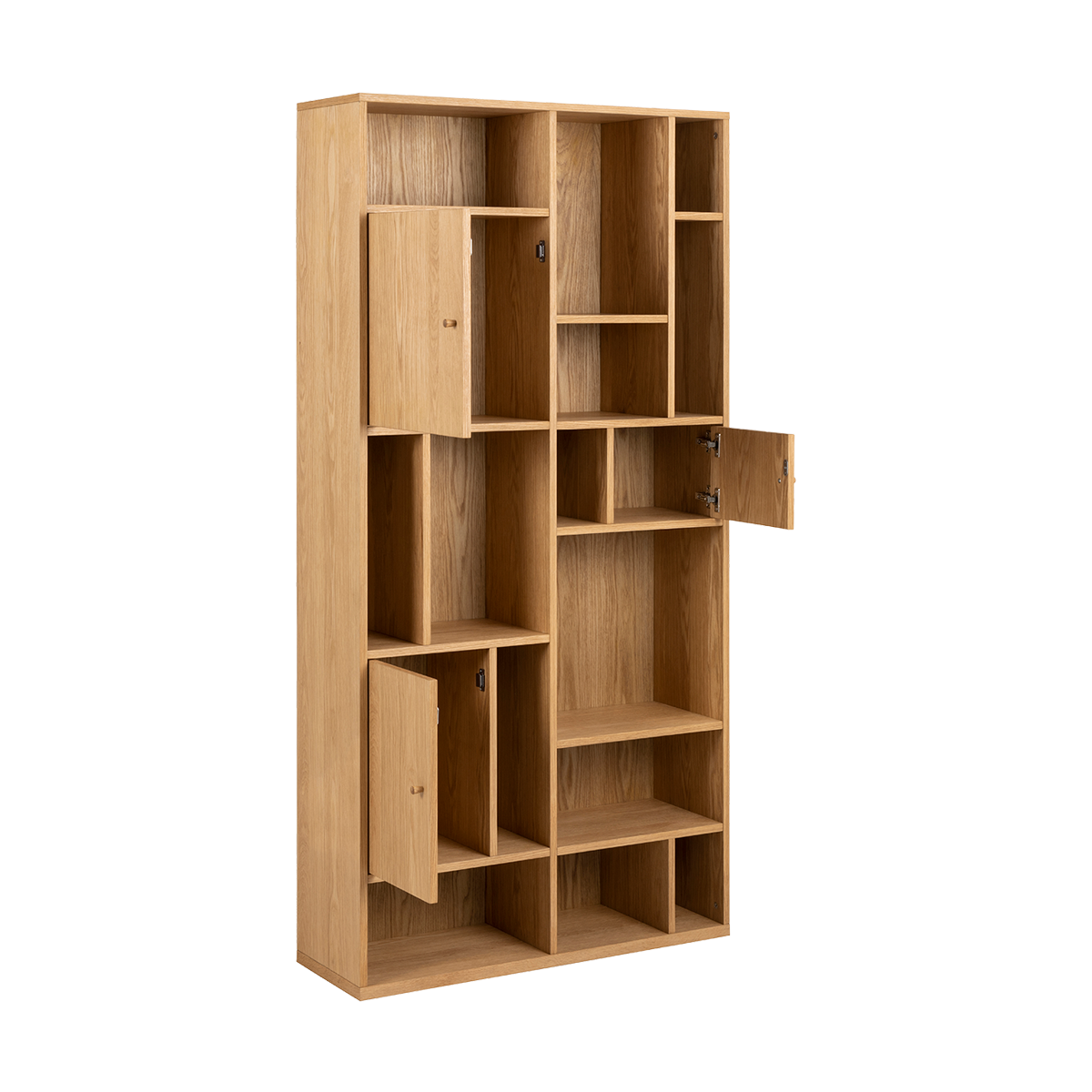 Houten boekenkast Maarten Naturel