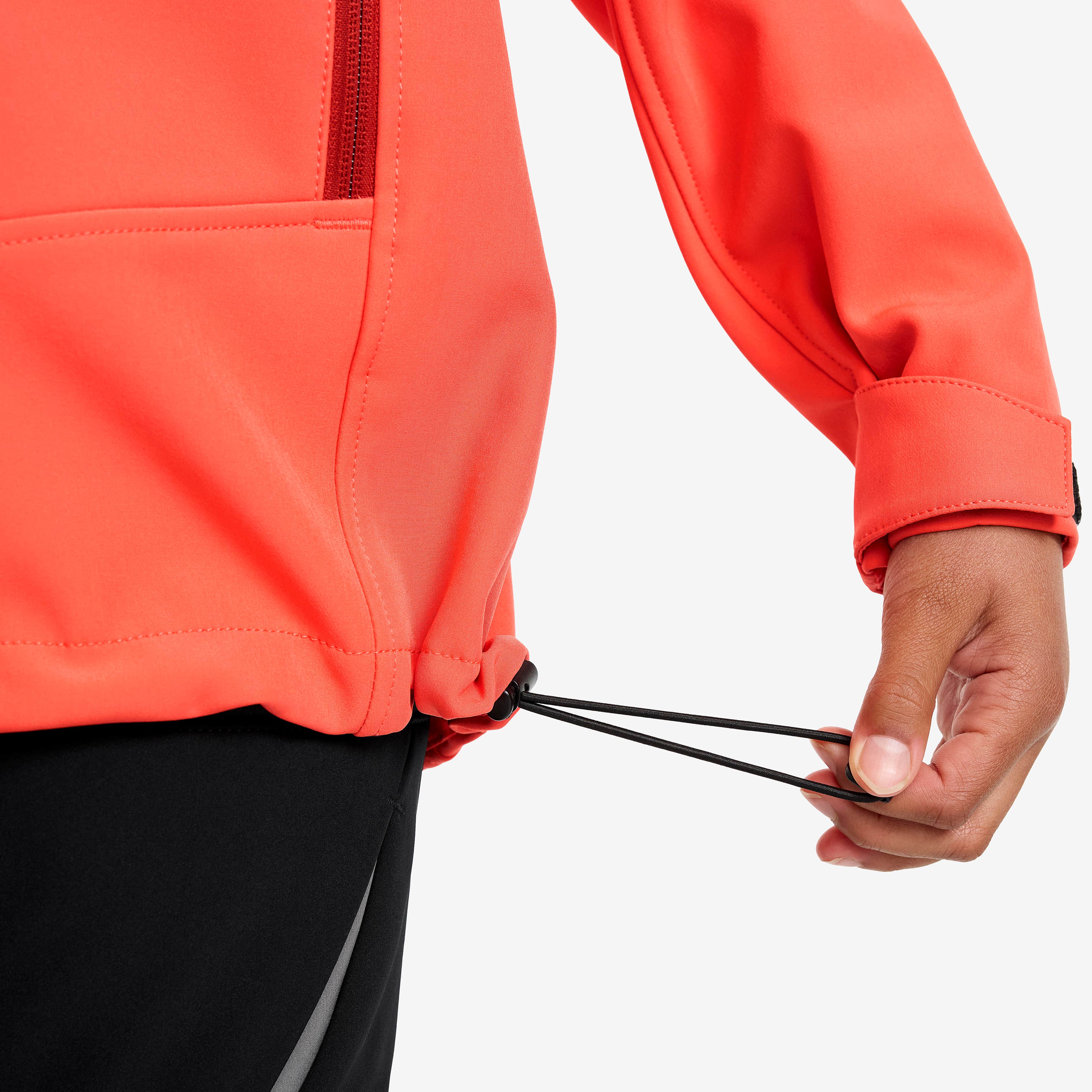 Hiball Softshell Jacket Teens Hot Coral
