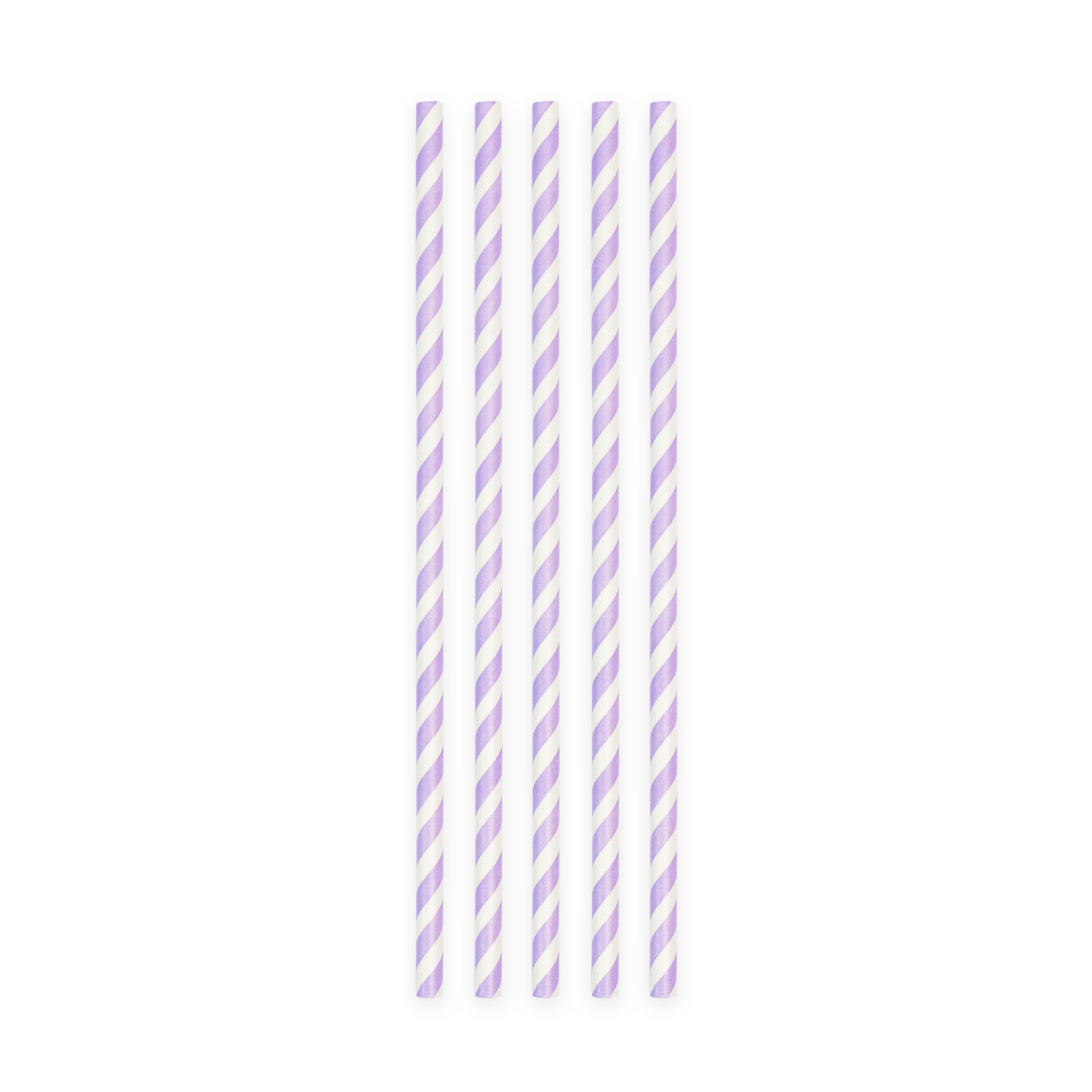 Rietjes Paars Gestreept 19cm 20st