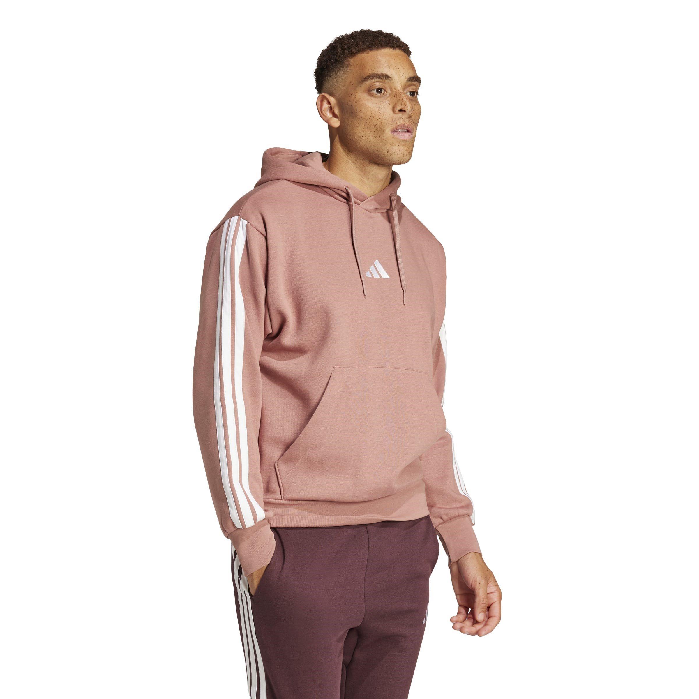 adidas Essentials Fleece 3-Stripes Hoodie Mens