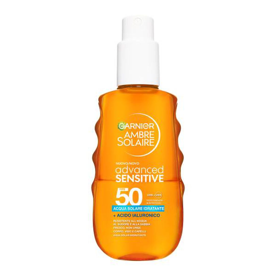 AMBRE SOLAIRE Sensitive Advanced Água Solar Hidratante FPS50 - 150ml
