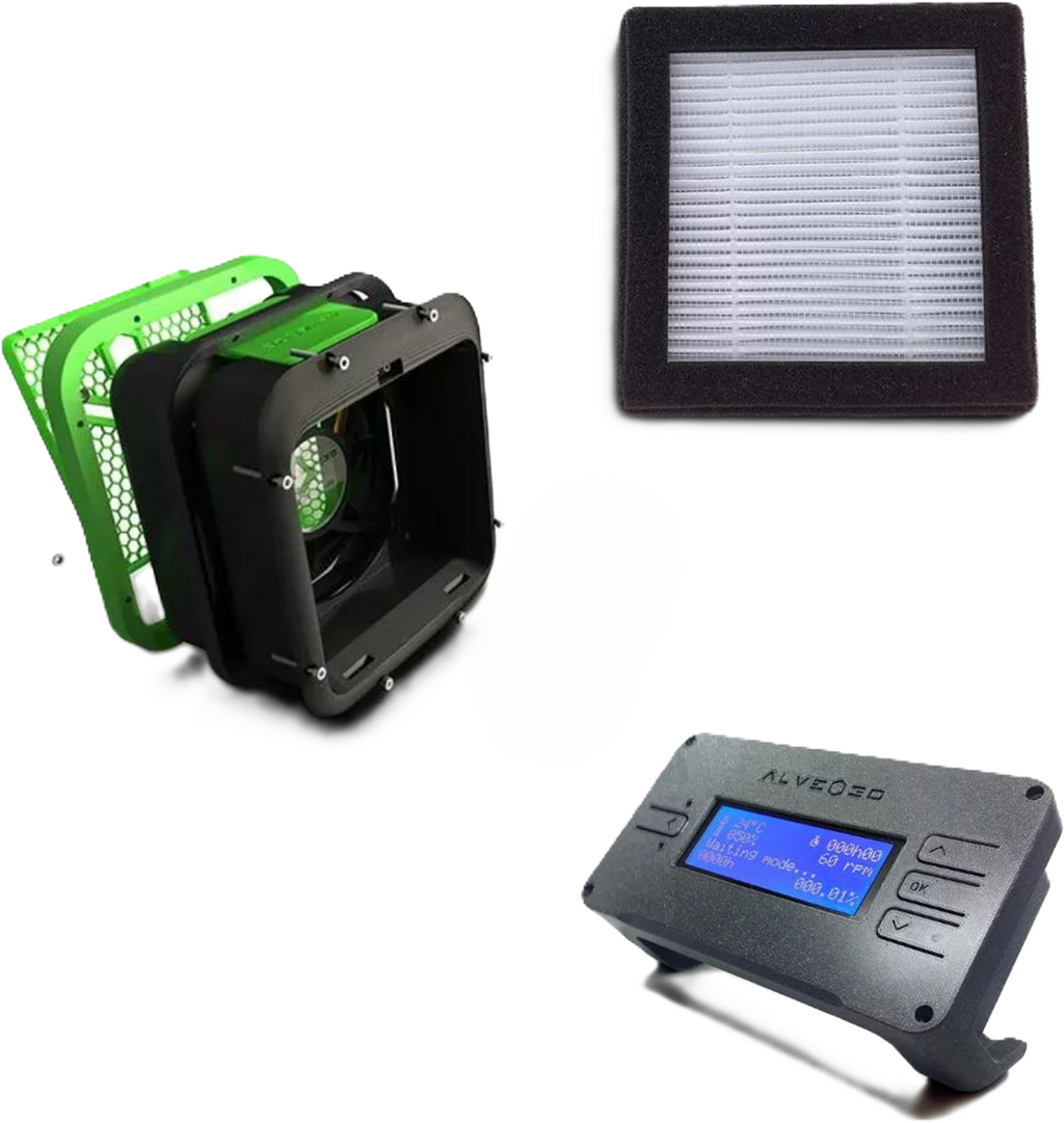 Alveo3D  AlveoONE Kit Bundle, 1 Set    Dein smarter Begleiter für saubere Luft beim 3D Druck