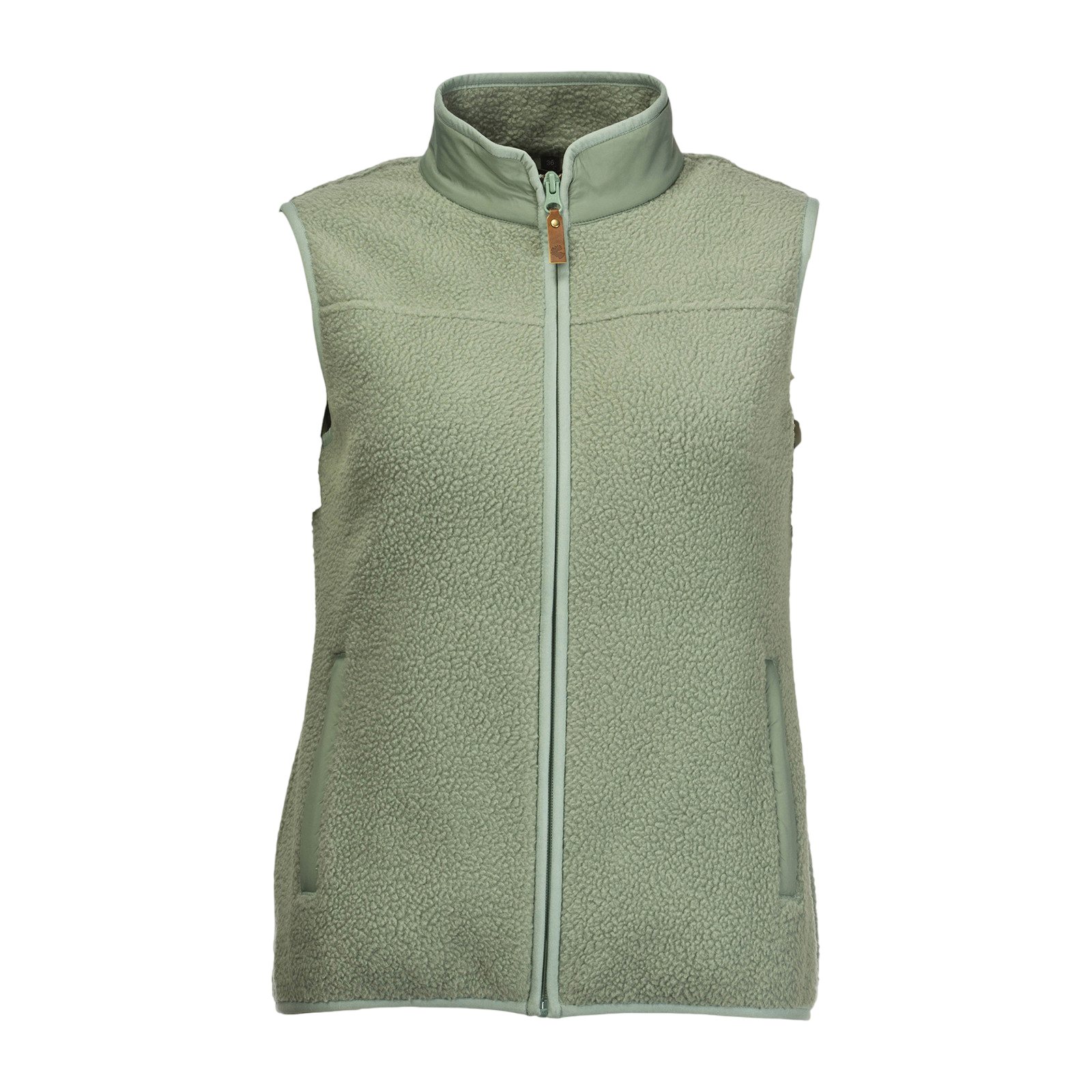 Frauen Fleece Gilet Flora green bay