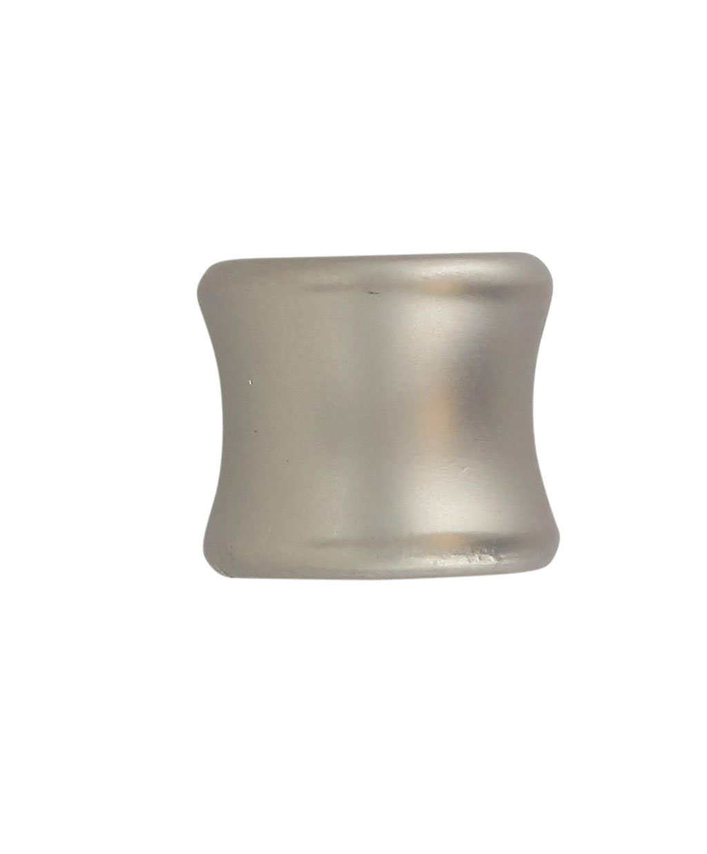 Lot de 2 embouts zinc bouchon argent D 20mm