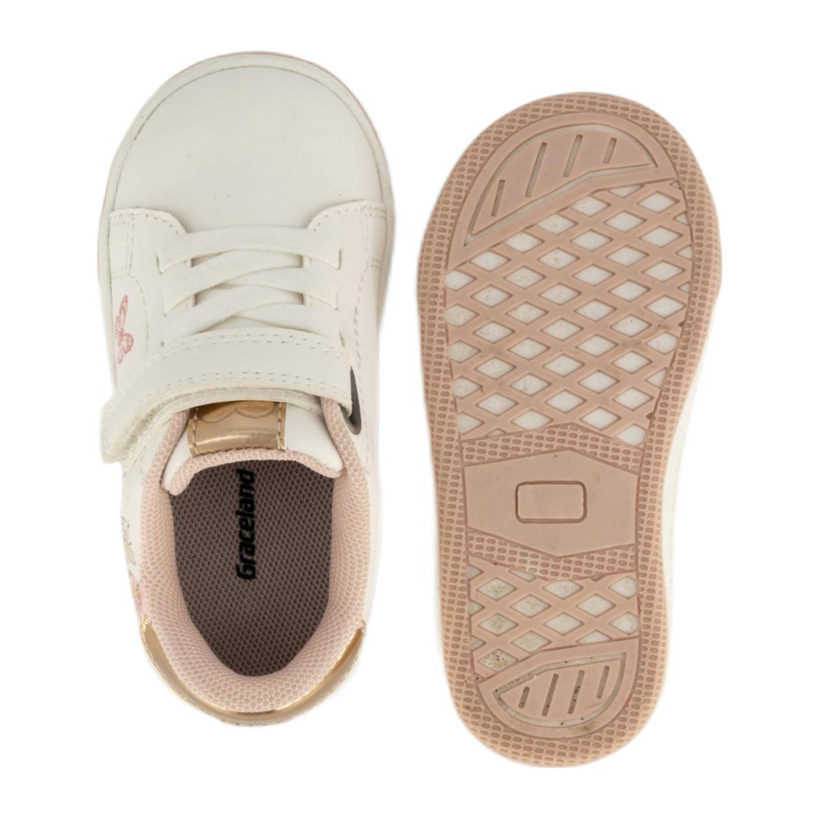 Graceland sneakers wit