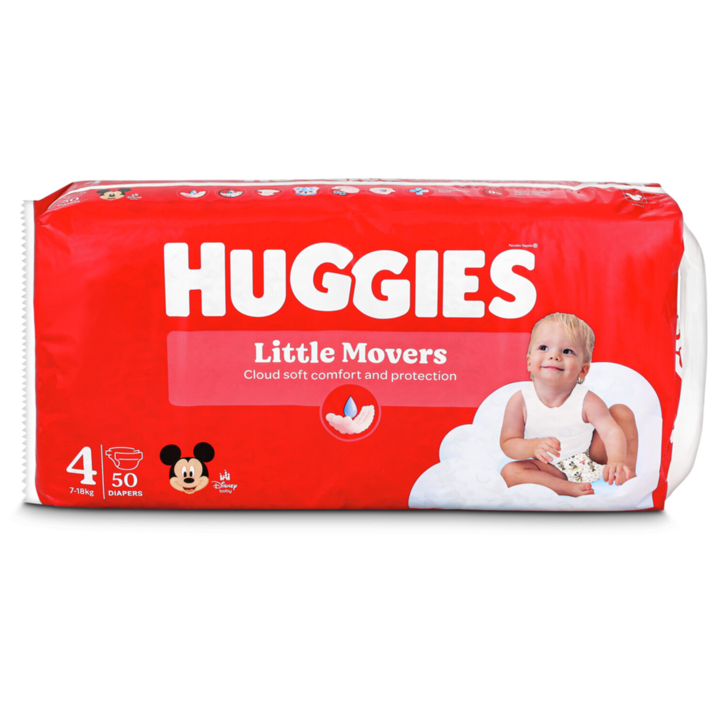 Huggies Little Movers Windeln Grösse 4