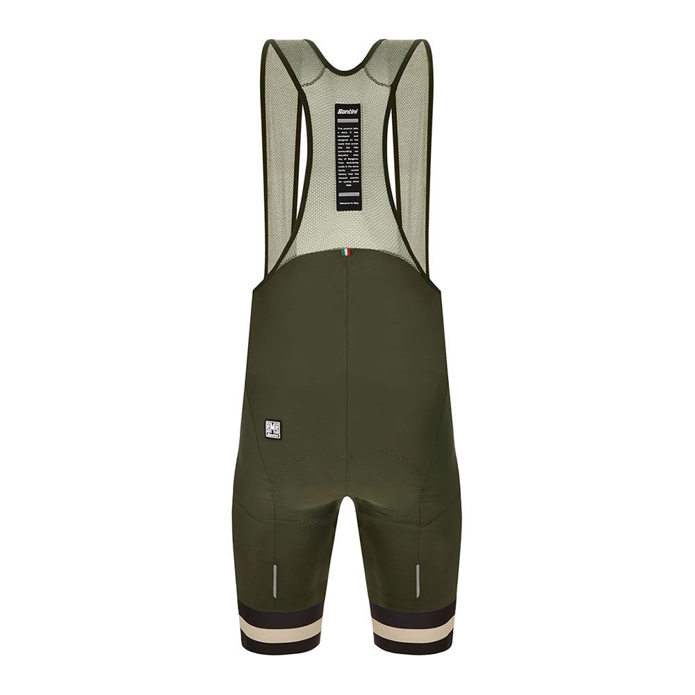 Santini KARMA BENGAL - Cuissard Homme vert militaire