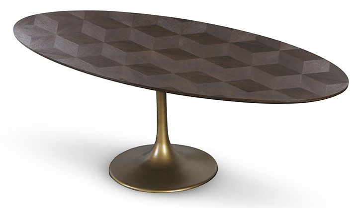 Eettafel ovaal 212063 Luxor B230 x D110 x H76 cm