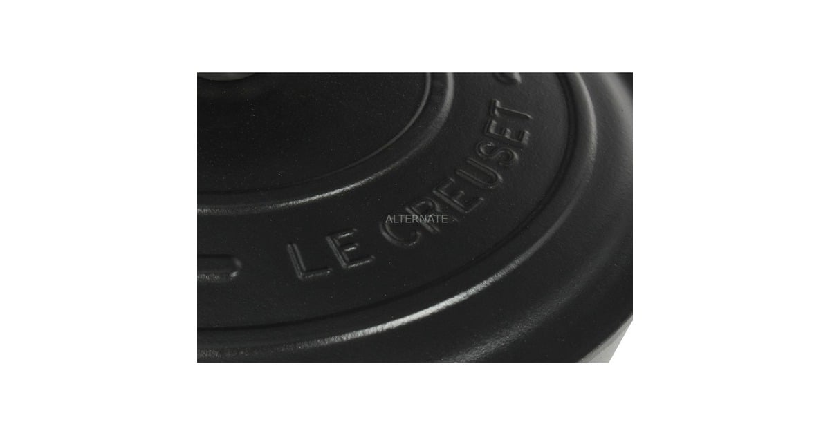 Le CreusetSignature Collection Marmite kookpan  (Zwart (mat), 26 cm)