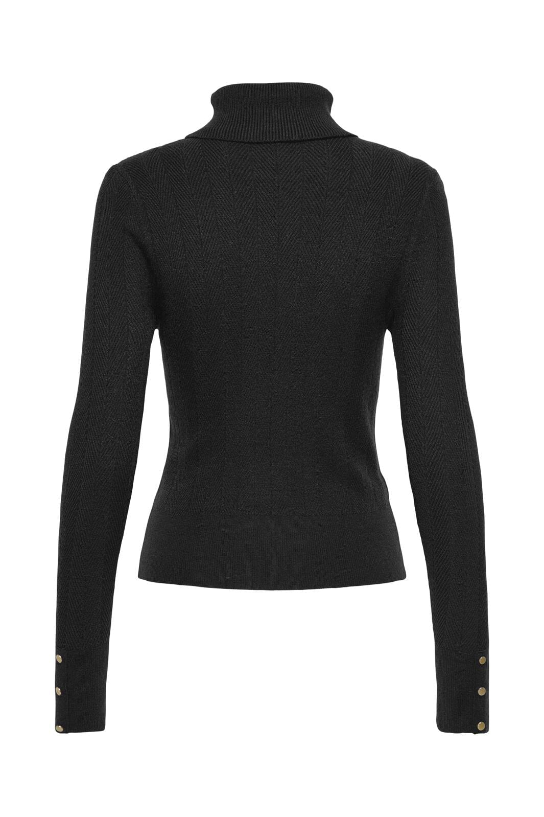 Only Onlaida Ls Structure Rollneck Cc Knt 4703604 black