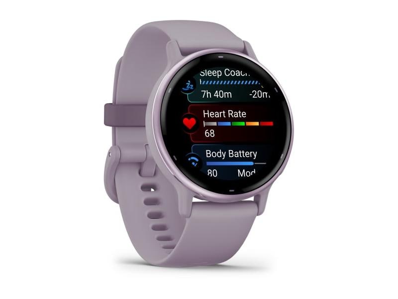 GARMIN GPS-Sportuhr Vivoactive 5 Orchid Smartwatch