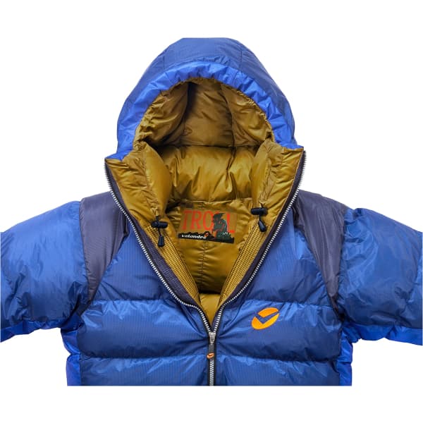 Doudoune alpinisme VALANDRÉ TROLL BLUE/CAMEL