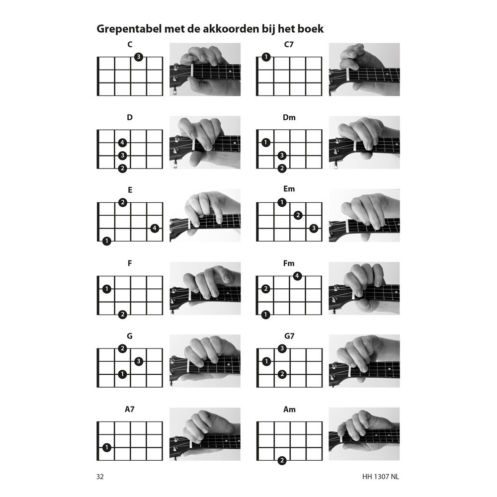 Cascha HH 1307 NL Ukelele - Snel en eenvoudig leren spelen