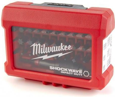 Milwaukee - Shockwave Impact Duty Set - 32-delig - Kunststof Koffer