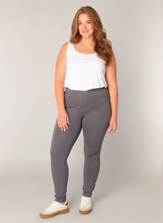 Base Level Curvy Jeggings »Arnika«  mit Badge