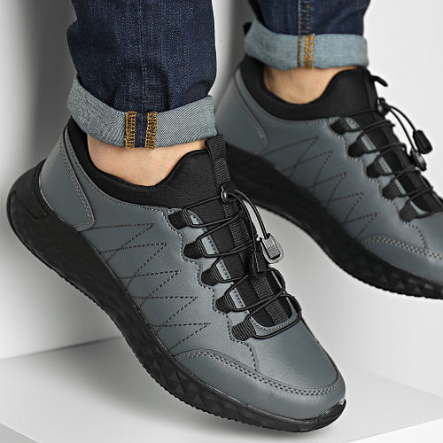 Baskets 975 Grey Black