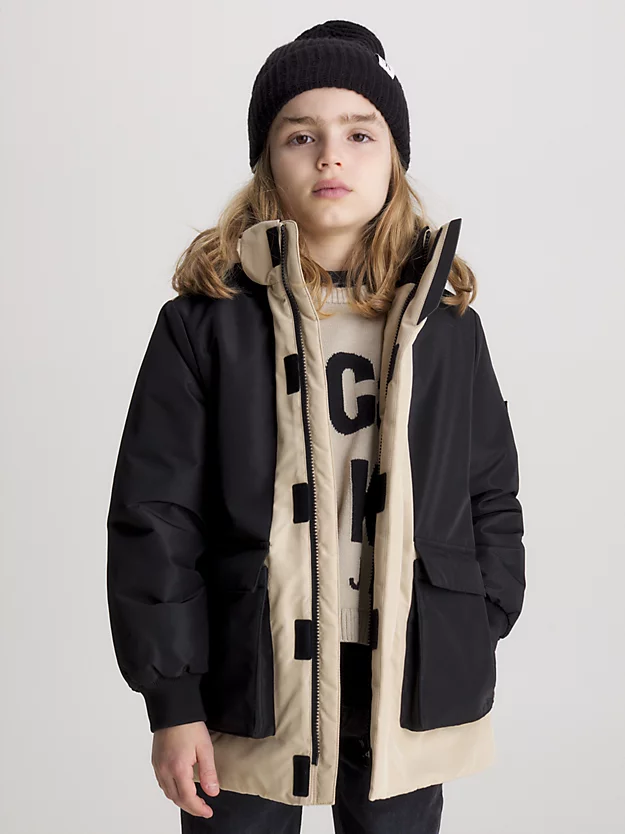 Parka colorblock